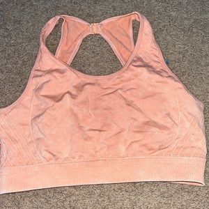 Pink sports bra L